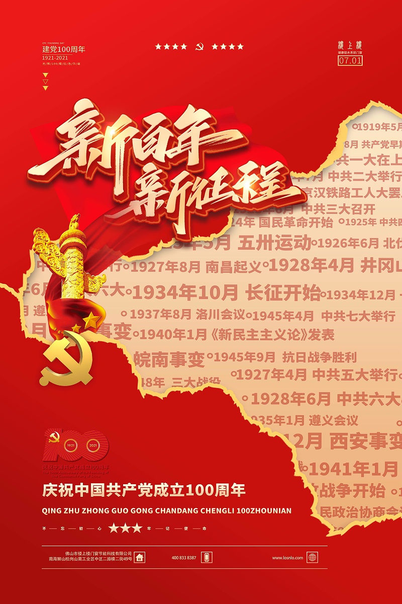 樓上樓|不忘初心,砥礪前行,慶祝建黨100周年！