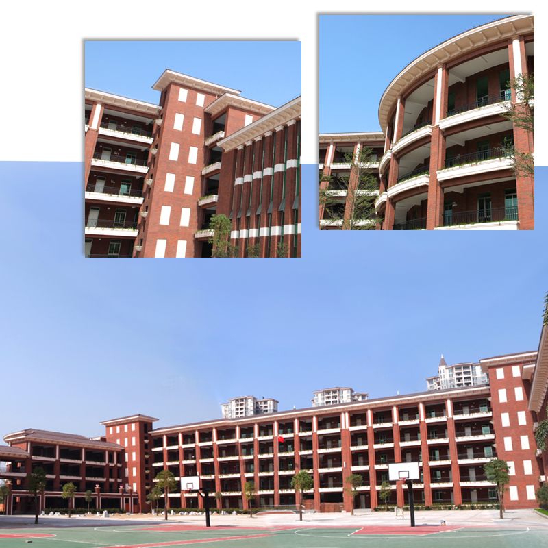 樓上樓門窗-東湖洲小學門窗工程案例